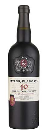 Taylor Fladgate 10-Year Tawny Port Wine Bottle