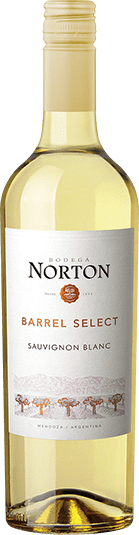 Bodega Norton Barrel Select Sauvignon blanc wine bottle
