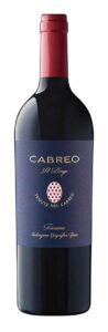 Cabreo il Borgo super tuscan red wine bottle from Italy