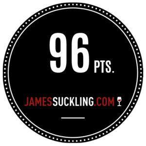 James Suckling 96 point rating score