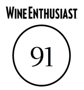 Wine Enthusiast 91 point rating
