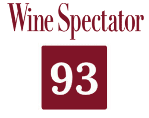 Wine Spectator 93 point score rating